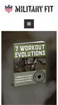 Mobile Screenshot of militaryfit.com